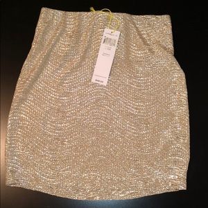 BCBG glitzy skirt